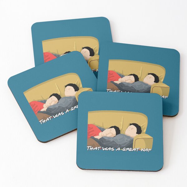Item preview, Friends TV Show The One Where Ross and Joey have a Secret Nap designed and sold by Captain Banjo.