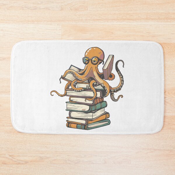 Item preview, Octopus Reading Books | Book Lover Gift designed and sold by xiao xuans.