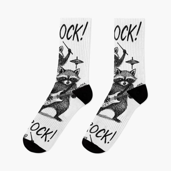 Item preview, Let’s Rock Raccoon Band designed and sold by SnappyPNG.