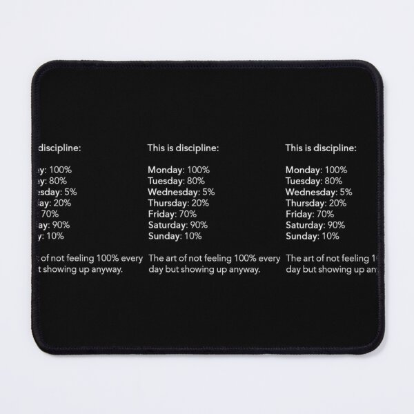 Item preview, weekday discipline designed and sold by milleronair.