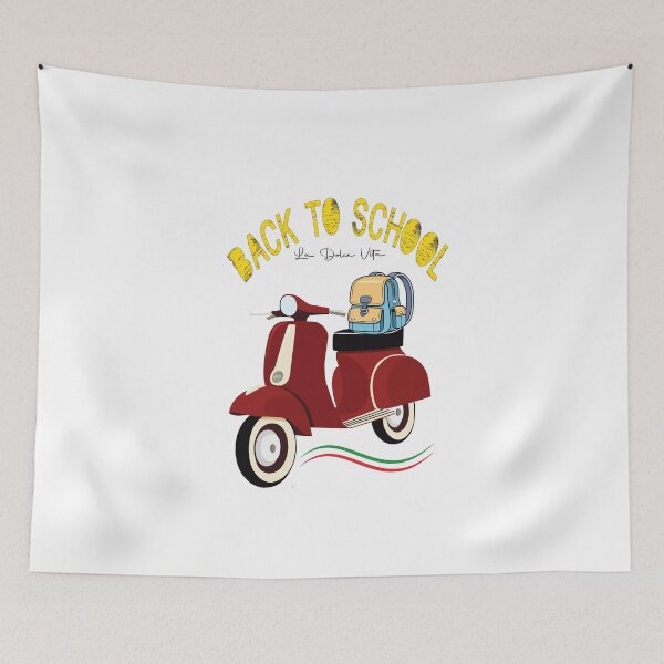 Item preview, Back To School La Dolce Vita Love Italia Vintage Motorino designed and sold by CHAKSTYLE.