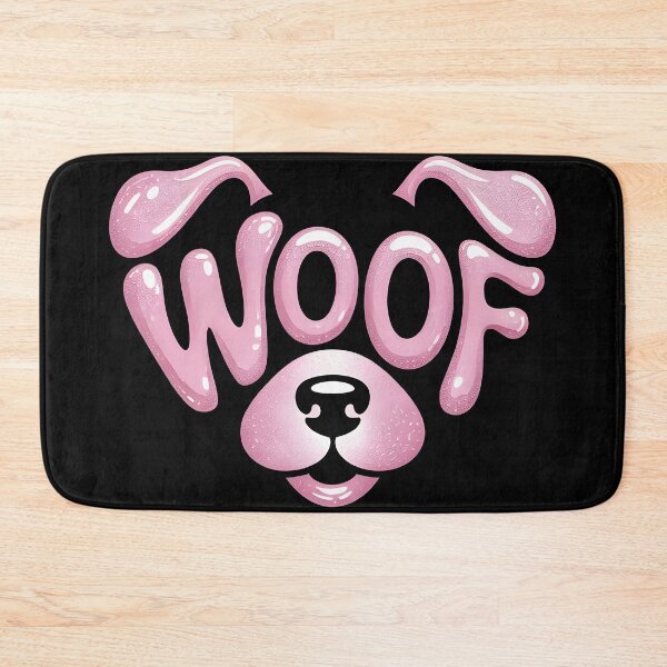 Item preview, Cute Pink Puppy WOOF Design – Adorable Dog Face Art designed and sold by lalasine.story.