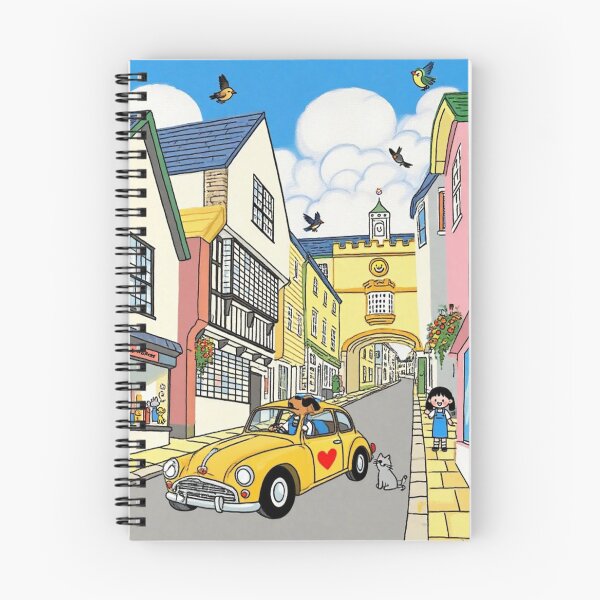 Item preview, Fore street Totnes5（watercolour + AI） designed and sold by artsmeow.