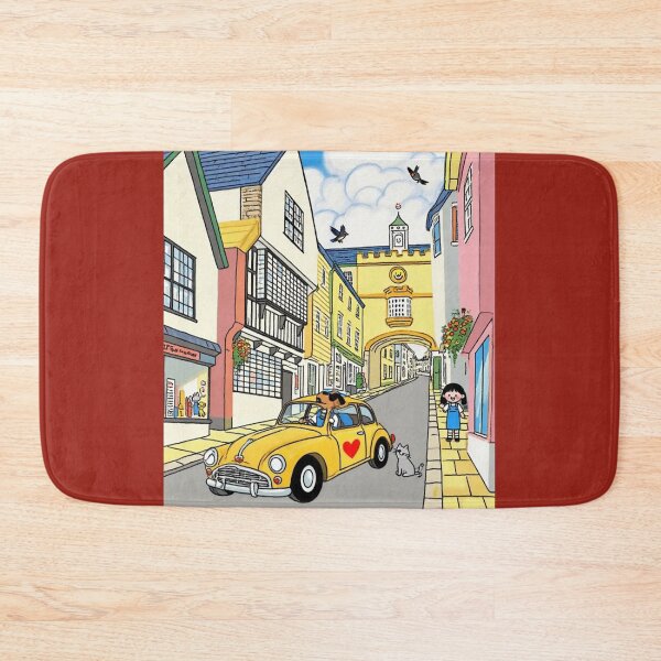Item preview, Fore street Totnes5（watercolour + AI） designed and sold by artsmeow.