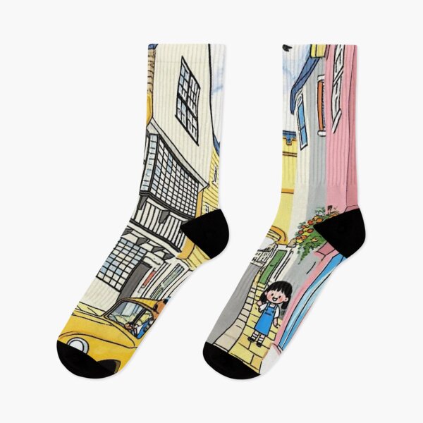 Item preview, Fore street Totnes5（watercolour + AI） designed and sold by artsmeow.