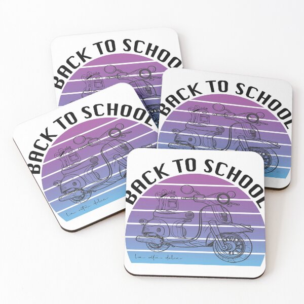 Item preview, Back To School La vita Dolce Love Italia Vintage Moto designed and sold by CHAKSTYLE.