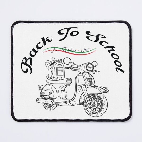 Item preview, Back To School La vita Dolce Love Italia Vintage Moto designed and sold by CHAKSTYLE.