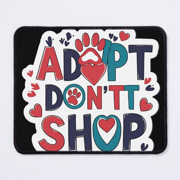 Item preview, Adopt Don't Shop - Pet Rescue Shirt designed and sold by Dreamadtpets.