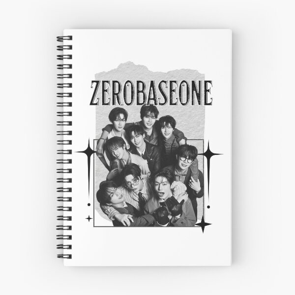 Item preview, ZB1 Fan Art: Zerobaseone K-Pop Female Group Scrapbook Collage Cozy Y2K Vintage Design designed and sold by HELL0WBELLO.