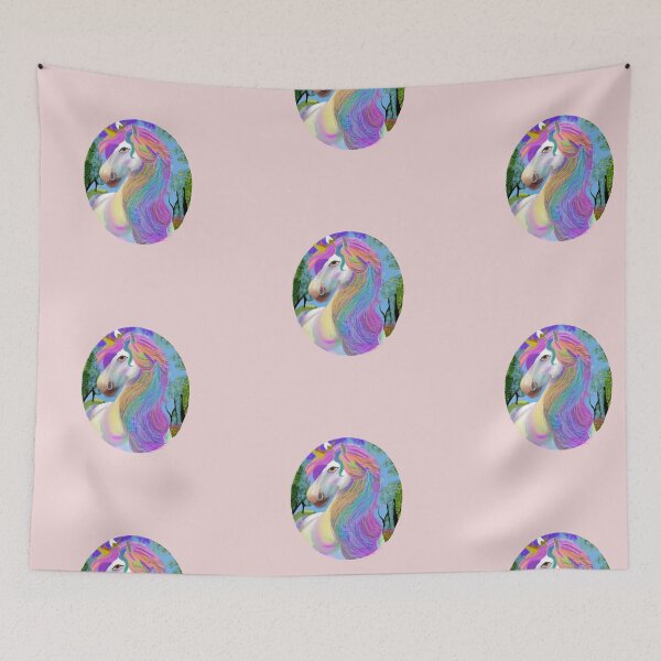Item preview, Unicorn - Digital Art designed and sold by Svasti Arts and Designs.