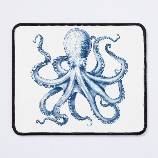Item preview, Blue octopus designed and sold by xiao xuans.