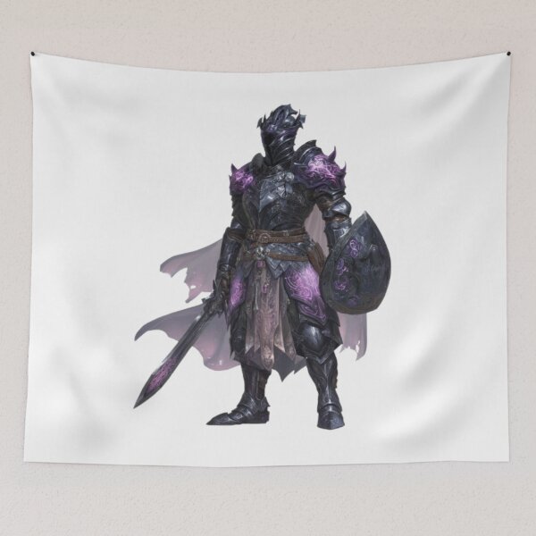 Item preview, Dark Knight – Epic Fantasy Warrior designed and sold by AlexLineArt.