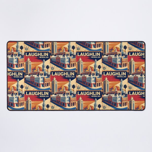 Item preview, Laughlin Nevada 1950s USA Vintage Travel Tourism designed and sold by TravelersGems.