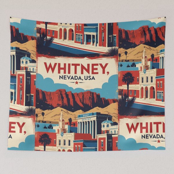 Item preview, Whitney Nevada 1950s USA Vintage Travel Tourism designed and sold by TravelersGems.