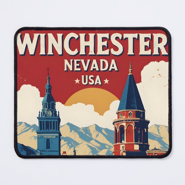Item preview, Winchester Nevada 1950s USA Vintage Travel Tourism designed and sold by TravelersGems.