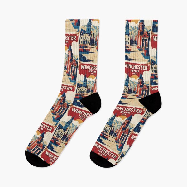 Item preview, Winchester Nevada 1950s USA Vintage Travel Tourism designed and sold by TravelersGems.
