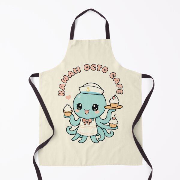 Item preview, Kawaii Octo Cafe designed and sold by GhoulishGraphX.