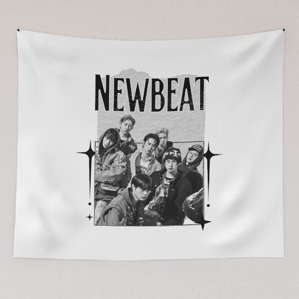 Item preview, Newbeat NBT Kpop Boy Group Scrapbook Collage Cozy Y2K Vintage Design designed and sold by HELL0WBELLO.