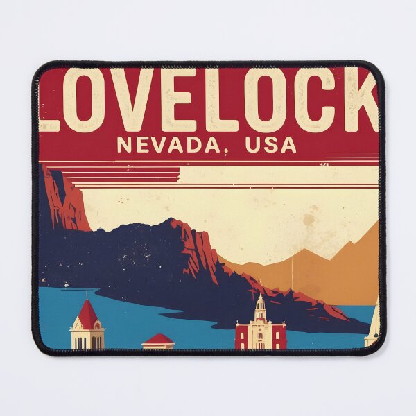 Item preview, Lovelock Nevada 1950s USA Vintage Travel Tourism designed and sold by TravelersGems.