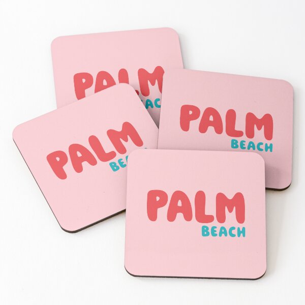 Item preview, Palm Beach Red Turquoise Pink designed and sold by lukassfr.
