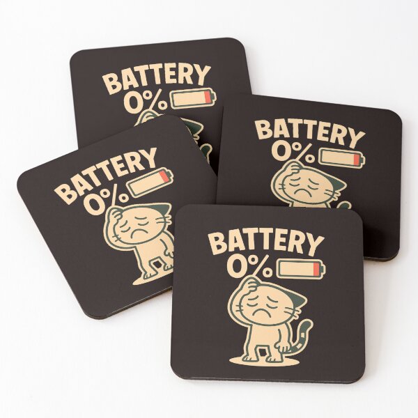 Item preview, My Social Battery Is 0% designed and sold by Sitred123.