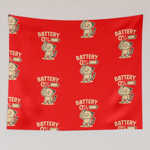 Item preview, My Social Battery Is 0% designed and sold by Sitred123.