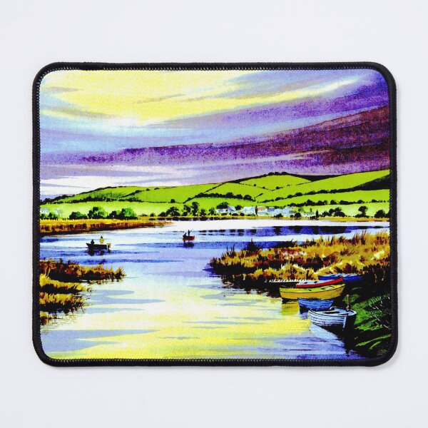 Item preview, Fishing at Slapton Ley designed and sold by artsmeow.