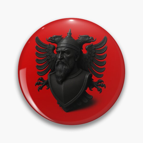 Item preview, Skanderbeg Legacy – Albanian Double-Headed Eagle Emblem designed and sold by Ojnid Abazaj.