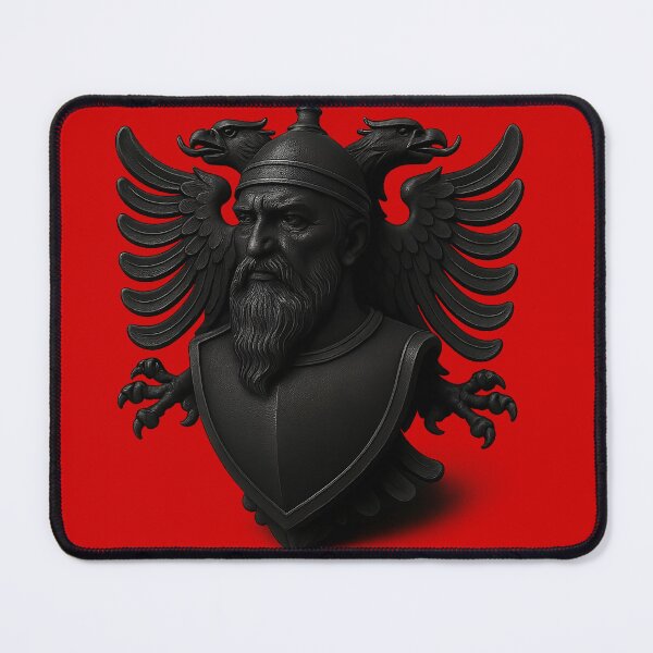 Item preview, Skanderbeg Legacy – Albanian Double-Headed Eagle Emblem designed and sold by Ojnid Abazaj.
