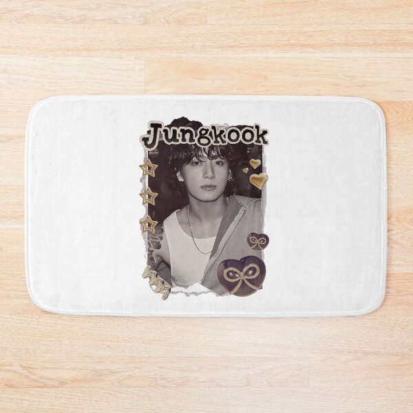 Item preview, BTS Jungkook K-pop Boy group Scrapbook Collage Cozy Y2K Vintage Design designed and sold by HELL0WBELLO.
