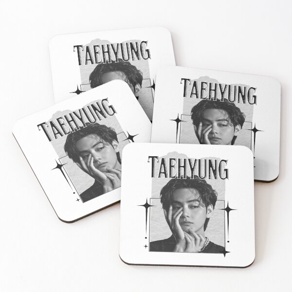 Item preview, BTS V Taehyung Kpop Boy Group Scrapbook Collage Cozy Y2K Vintage Design designed and sold by HELL0WBELLO.