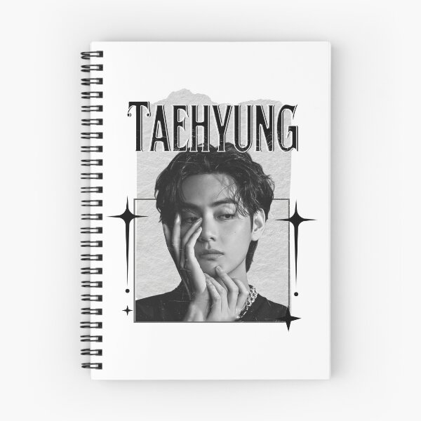 Item preview, BTS V Taehyung Kpop Boy Group Scrapbook Collage Cozy Y2K Vintage Design designed and sold by HELL0WBELLO.