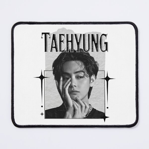Item preview, BTS V Taehyung Kpop Boy Group Scrapbook Collage Cozy Y2K Vintage Design designed and sold by HELL0WBELLO.