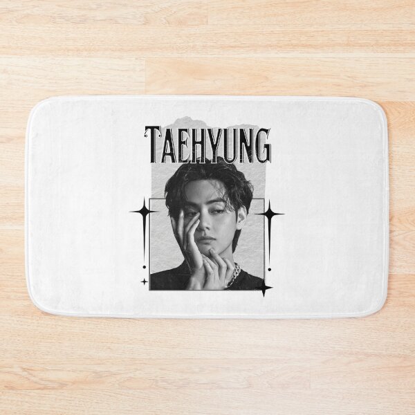 Item preview, BTS V Taehyung Kpop Boy Group Scrapbook Collage Cozy Y2K Vintage Design designed and sold by HELL0WBELLO.