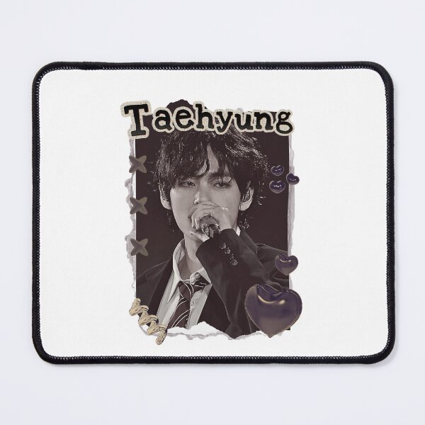 Item preview, BTS  V Taehyung K-pop Boy group Scrapbook Collage Cozy Y2K Vintage Design designed and sold by HELL0WBELLO.