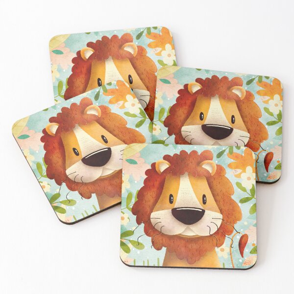 Item preview, Cute little lion  designed and sold by dewdabbledesign.