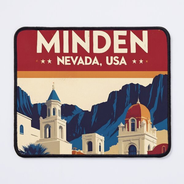 Item preview, Minden Nevada 1950s USA Vintage Travel Tourism designed and sold by TravelersGems.