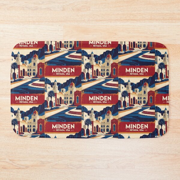 Item preview, Minden Nevada 1950s USA Vintage Travel Tourism designed and sold by TravelersGems.