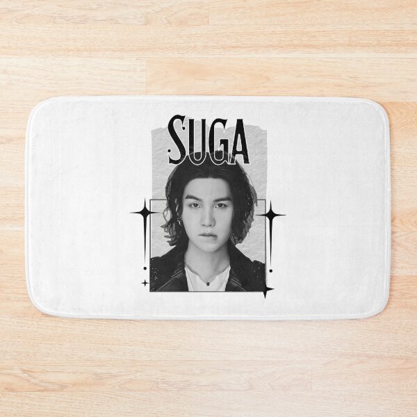 Item preview, BTS Suga Agust Kpop Boy Group Scrapbook Collage Cozy Y2K Vintage Design designed and sold by HELL0WBELLO.