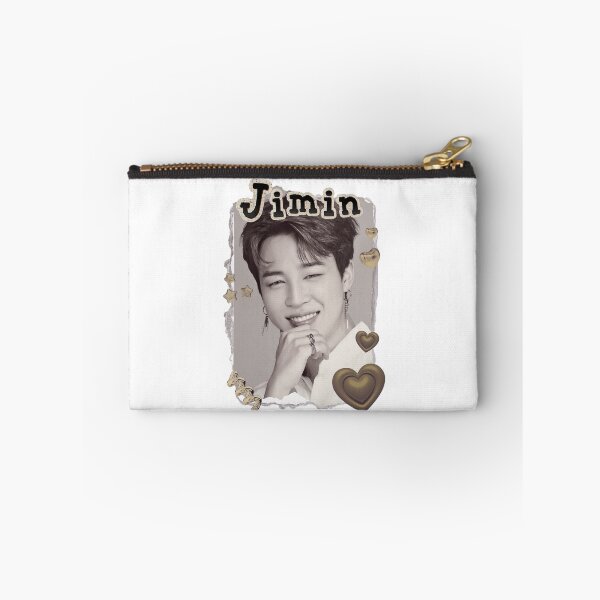 Item preview, BTS Jimin K-pop Boy group Scrapbook Collage Cozy Y2K Vintage Design designed and sold by HELL0WBELLO.