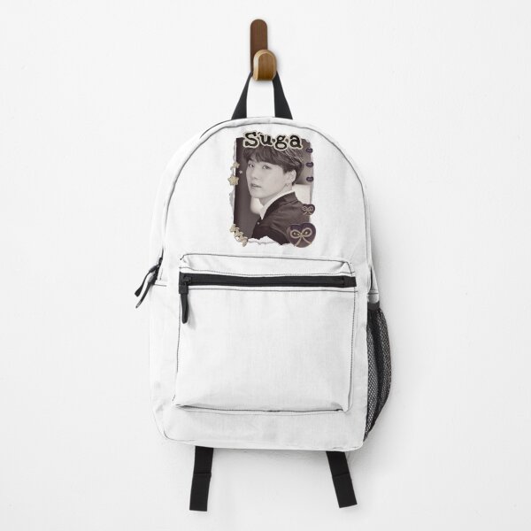 Item preview, BTS Suga Agust K-pop Boy group Scrapbook Collage Cozy Y2K Vintage Design designed and sold by HELL0WBELLO.