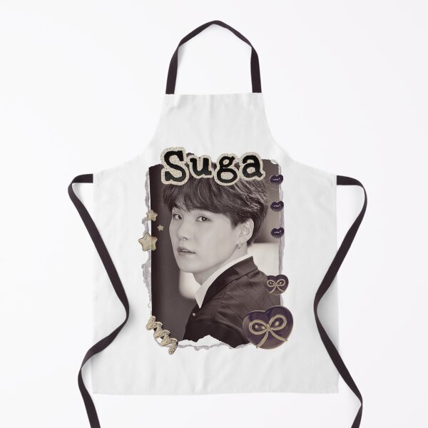 Item preview, BTS Suga Agust K-pop Boy group Scrapbook Collage Cozy Y2K Vintage Design designed and sold by HELL0WBELLO.
