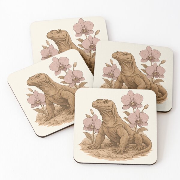 Item preview, Orchid Guardian – Komodo Dragon Design designed and sold by Place-Heritages.