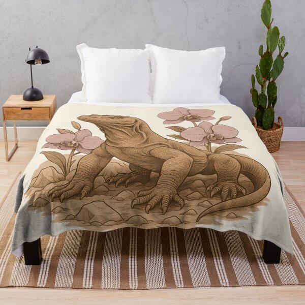Item preview, Orchid Guardian – Komodo Dragon Design designed and sold by Place-Heritages.