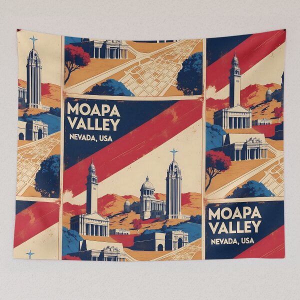 Item preview, Moapa Valley Nevada 1950s USA Vintage Travel Tourism designed and sold by TravelersGems.