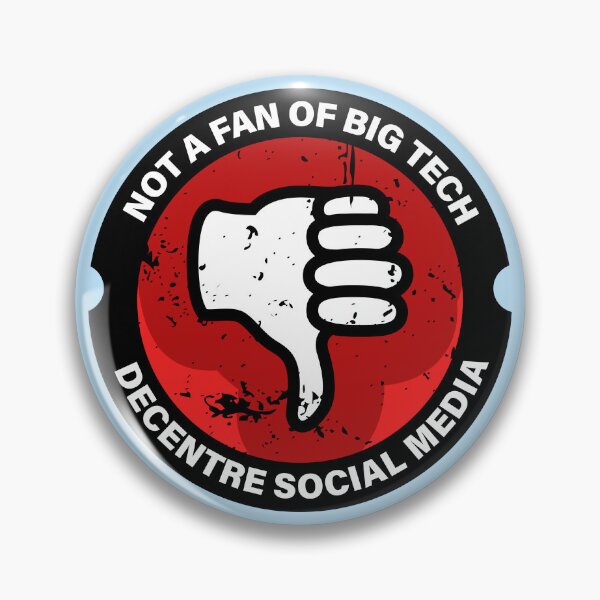 Item preview, Not a Fan of Big Tech Design  designed and sold by Starstacks.