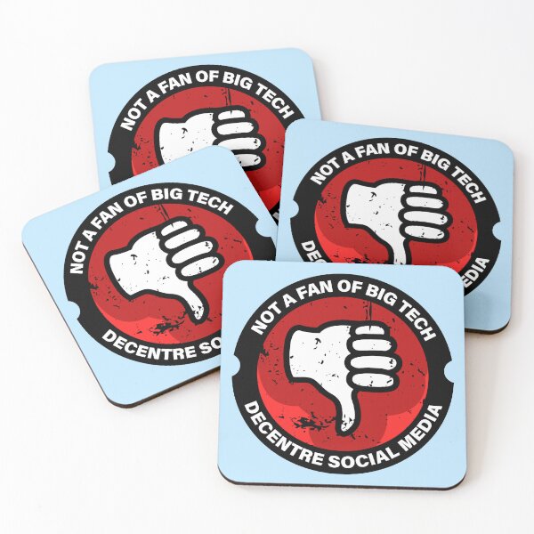 Item preview, Not a Fan of Big Tech Design  designed and sold by Starstacks.