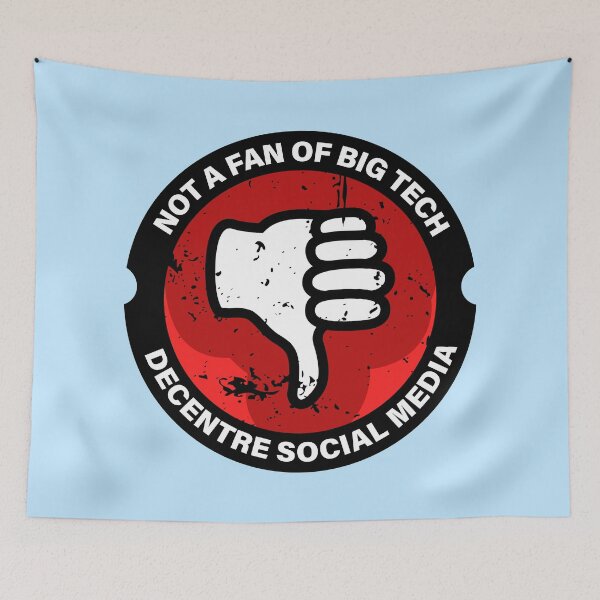 Item preview, Not a Fan of Big Tech Design  designed and sold by Starstacks.