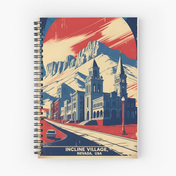 Item preview, Incline Valley Nevada 1950s USA Vintage Travel Tourism designed and sold by TravelersGems.