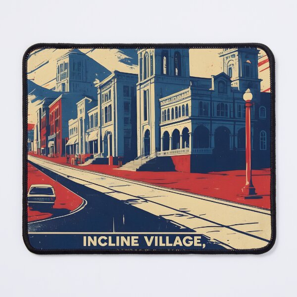 Item preview, Incline Valley Nevada 1950s USA Vintage Travel Tourism designed and sold by TravelersGems.